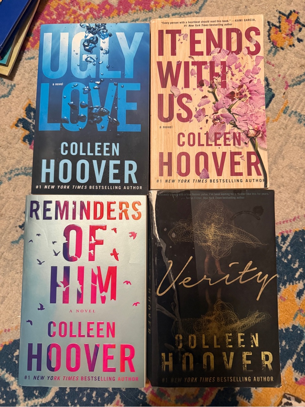 Colleen Hoover 4 set of her books